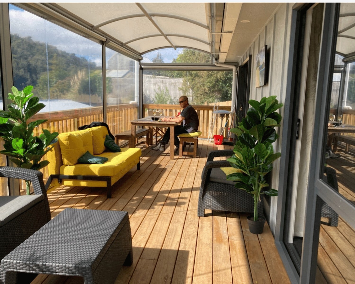 Lake House 1 — glass veranda